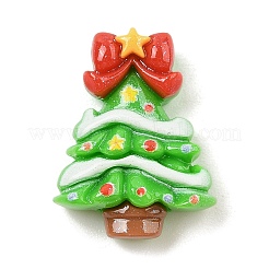 Weihnachtsserie opake Harz-Cabochons CRES-Q005-01A