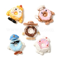 Karriere Thema opake Harz Nachahmung Lebensmittel Decoden Cabochons RESI-H164-02