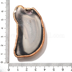 Natürliche rohe rohe Achat-Cabochons G-I359-06