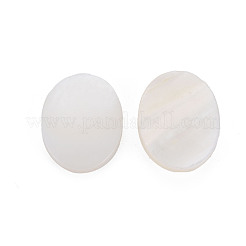 Natürliche Süßwasser Muschel Cabochons SHEL-S278-048B