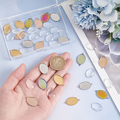 DIY-Set zur Herstellung von ovalen Rohlingen DIY-PH0021-36