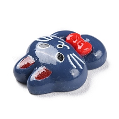 Undurchsichtige Harz-Cabochons zum Thema Halloween RESI-C033-01E