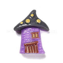 Halloween undurchsichtige Decoden-Cabochons aus Harz RESI-S393-01R