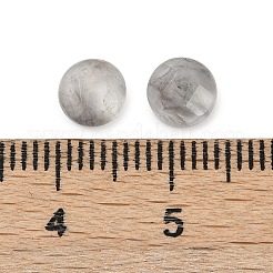 Natürliche wolkige Quarz-Cabochons G-B146-02A-6mm