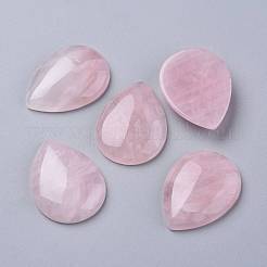 Natürlichen Rosenquarz Cabochon G-E491-A-03