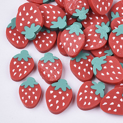 Handgemachter Ton-Cabochon CLAY-S091-009