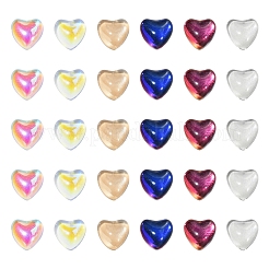 30 stücke 6 farben flache rückseite k9 glas strass cabochons MRMJ-YW0002-004