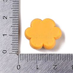 Undurchsichtige Decoden-Cabochons aus Kunstharzimitat für Lebensmittel RESI-S395-02G