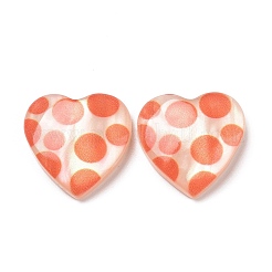 Bedruckte Cabochons aus undurchsichtigem Harz FIND-E020-09C-09