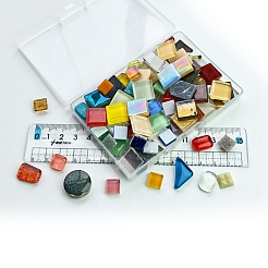 Cabochons aus Glas mit gemischten Formen PW-WG38939-01