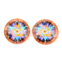 Glas cabochons X-GGLA-L012-12mm-04