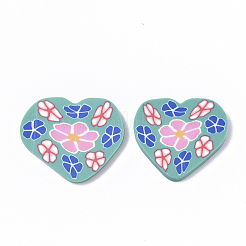 Handgemachter Ton-Cabochon X-CLAY-S092-53A