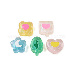 Durchscheinende Decoden-Cabochons aus Harz RESI-A036-03