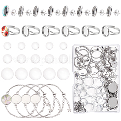 DIY-Set zur Herstellung eines halbrunden Schmucksets DIY-SC0018-24