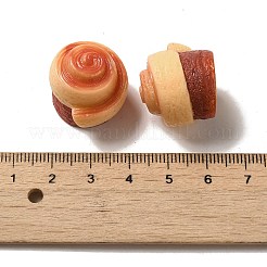 Undurchsichtige Decoden-Cabochons aus Kunstharzimitat für Lebensmittel RESI-A033-05J