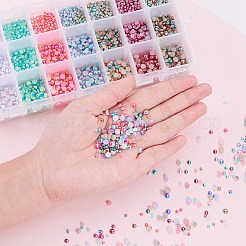 Nachahmung Perlen Acryl Cabochons OACR-PH0001-09