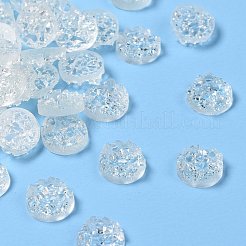 Transparente Druzy-Harz-Cabochons X-CRES-S040-8mm-13