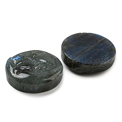 Natürlicher Labradorit-Cabochon G-E582-04