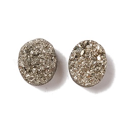 Galvanische natürliche Druzy Achat Cabochons G-A205-12