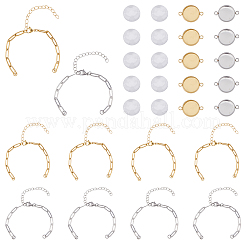 DIY Blanko-Set zur Herstellung von flachen DIY-UN0004-53