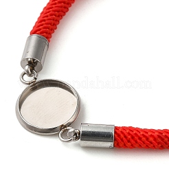 Herstellung von Milano-Kordeln und Armbändern aus Edelstahl 304 MAK-H004-02E-P02