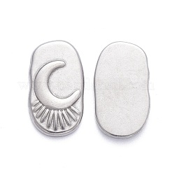 Cabochons aus Edelstahl 304 STAS-K213-08P