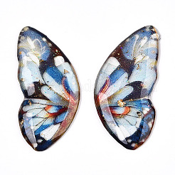 Schmetterlingsflügel-Cabochons aus Epoxidharz CRES-N035-02D