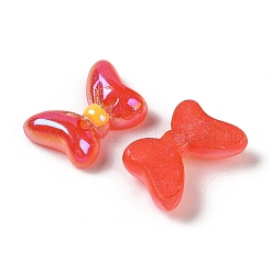 Glitzernde plattierte Harz-Cabochons RESI-H163-09C