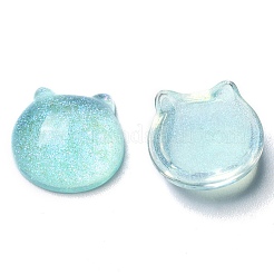 Durchscheinende Harz-Cabochons RESI-B016-02B