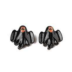 Undurchsichtige Harz-Cabochons zum Thema Halloween CRES-M037-07E