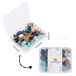 Natürliche und synthetische Edelstein Cabochons G-PH0034-40