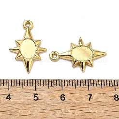 Ionenplattierung (IP) 304 Edelstahl Anhänger Cabochon-Einstellungen STAS-G347-16G