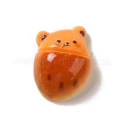 Undurchsichtige Decoden-Cabochons aus Kunstharzimitat für Lebensmittel X-CRES-A058-01C