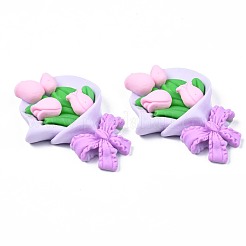 Undurchsichtigen Cabochons CRES-N024-78