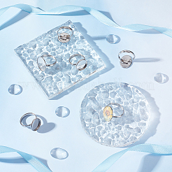 DIY-Set zur Herstellung blanker Fingerringe mit Kuppel DIY-DC0001-62