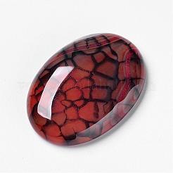 Natürliche Drachen Adern cabochons G-F296-07-25x35mm