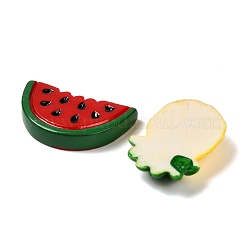 Frucht-Cabochon aus undurchsichtigem Harz CRES-I044-01