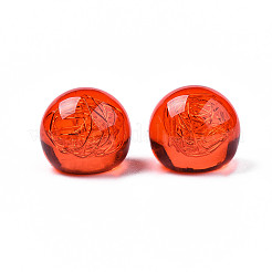 Durchscheinende Acryl-Cabochons TACR-N006-24A