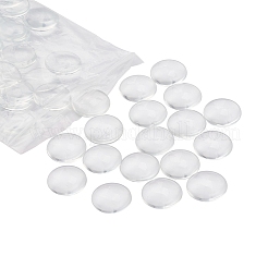 Transparente Glas Cabochons GGLA-YW0001-06A