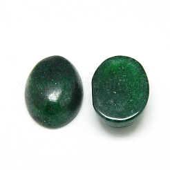 Gefärbte natürliche weiße Jade Cabochons G-Q957-01J-13x18