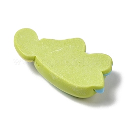 Cabochons aus undurchsichtigem Harz mit Frühlingsthema RESI-G082-02