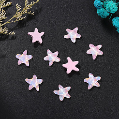Seestern Glas Cabochons PW-WG37A61-01