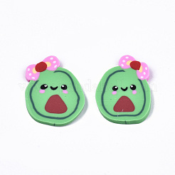 Handgemachter Ton-Cabochon X-CLAY-T016-17
