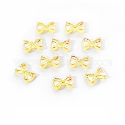 Galvanisierte Bowknot-Harz-Cabochons MRMJ-R128-16G