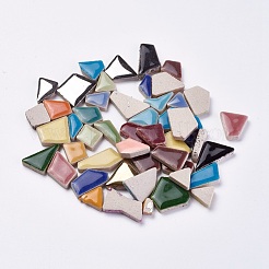 Porzellan Cabochons PORC-WH0002-01