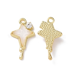 Anhänger aus legiertem Micro Pave Zirkonia PALLOY-D006-02G