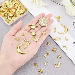 Legierung Cabochons PALLOY-OC0002-23G
