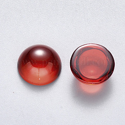 Transparent Spitzlackieren Glas Cabochons GLAA-S190-013B-B02