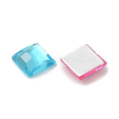 Nachahmung taiwan Acryl Strass Cabochons GACR-A023-8x8mm-M