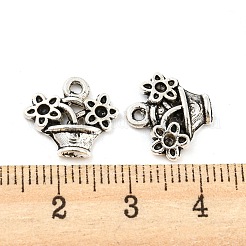 Tibetischer Stil Legierung Anhänger Fassungen für Strasssteine FIND-G065-18AS